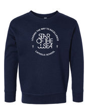 Toddler Fleece Crewneck Sweatshirt / Navy / Star of Sea