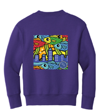 Fleece Crewneck Sweatshirt (Youth & Adult) / 3 Colors / Star of The Sea