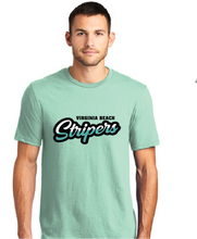 Softstyle Unisex Tee / Mint / Virginia Beach Stripers Baseball