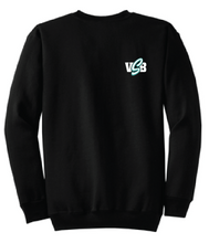 Core Fleece Crewneck Sweatshirt / Black / Virginia Beach Stripers Baseball