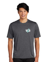 Heather Contender Tee (Youth & Adult) / Graphite Heather / Virginia Beach Stripers Baseball