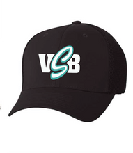 Ultrafiber Mesh Cap / Black / Virginia Beach Stripers Baseball