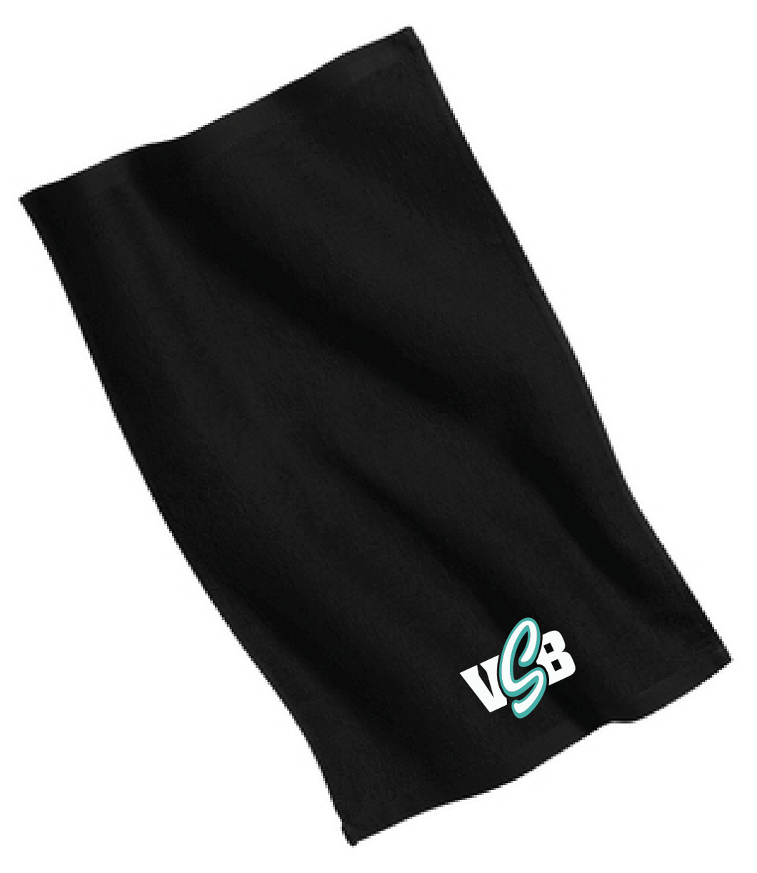 Rally Towel / Black / Virginia Beach Stripers Baseball