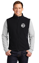 Fleece Vest / Black / Three Oaks Elementary School Staff