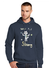 2025 Design Winner - Fleece Pullover Hooded Sweatshirt (Youth & Adult) / Navy / Three Oaks Elementary School