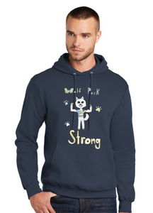 2025 Design Winner - Fleece Pullover Hooded Sweatshirt (Youth & Adult) / Navy / Three Oaks Elementary School