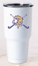 32oz Stainless Steel Tumbler / White / Tallwood High School Field Hockey