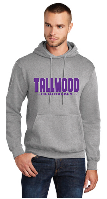 Core Fleece Pullover Hooded Sweatshirt / Athletic Heather / Tallwood High School Field Hockey