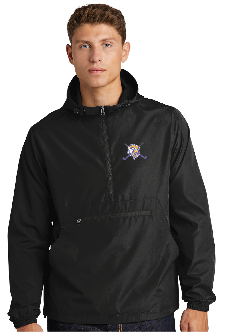 Packable Anorak / Black / Tallwood High School Field Hockey