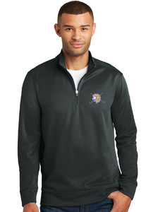 Performance Fleece 1/4-Zip Pullover Sweatshirt / Black / Tallwood High School Field Hockey