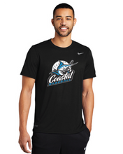 Coastal Nike Legend Tee (Youth & Adult) / Black / Coastal Baseball