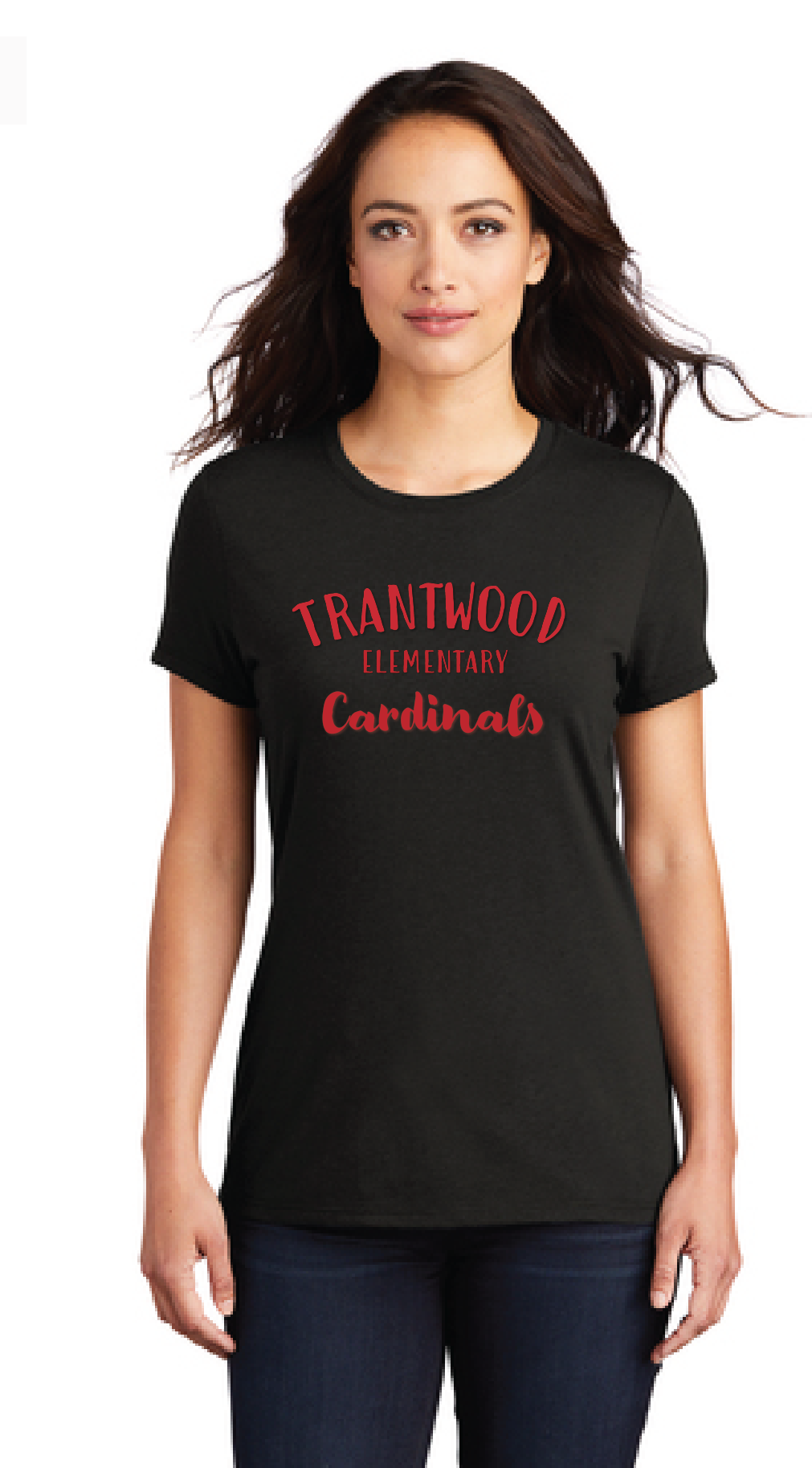 Women’s Perfect Tri Tee / Black / Trantwood Elementary Staff