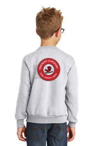 Core Fleece Crewneck Sweatshirt (Youth) / Athletic Heather / Trantwood Elementary