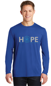 Long Sleeve Cotton Touch Tee / Royal / VBCPS Health and PE