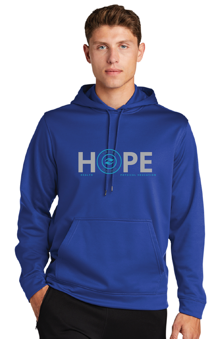 Fleece Hooded Pullover / Royal / VBCPS Health and PE