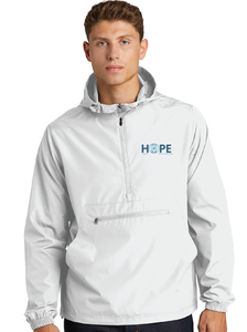 Packable Anorak / White / VBCPS Health and PE