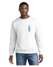 Core Fleece Crewneck Sweatshirt / White / VBCPS Health and PE