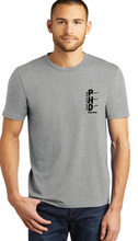 Softstyle Triblend Tee / Heather Grey / VBCPS Health and PE