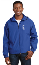 Hooded Raglan Jacket / Royal / VBCPS Health and PE