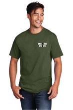 Core Cotton Tee (Youth & Adult) / 4 Colors / Virginia Beach Fire Department Station 7 / Engine 7