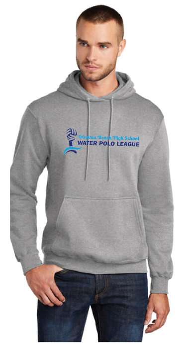 Core Fleece Pullover Hooded Sweatshirt / Athletic Heather  / Virginia Beach High School Water Polo League