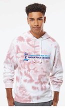 Tie-Dye Fleece Hooded Sweatshirt / Red / Virginia Beach High School Water Polo League