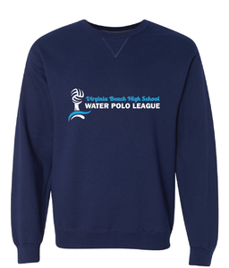 Sofspun Crewneck Sweatshirt / Navy / Virginia Beach High School Water Polo League