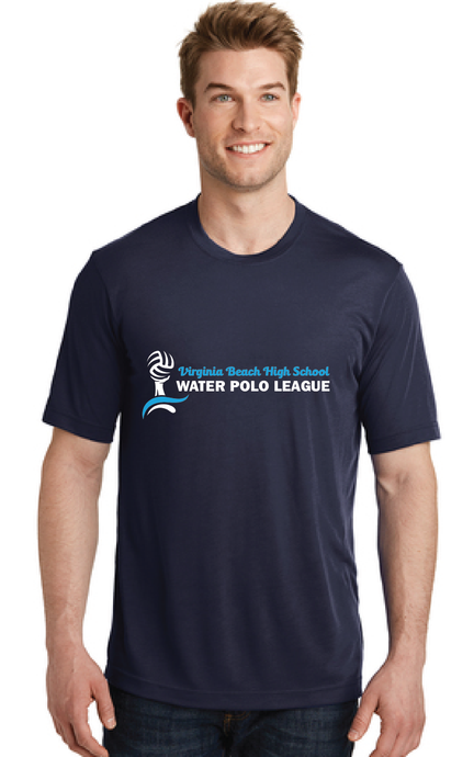 Cotton Touch Tee / Navy / Virginia Beach High School Water Polo League