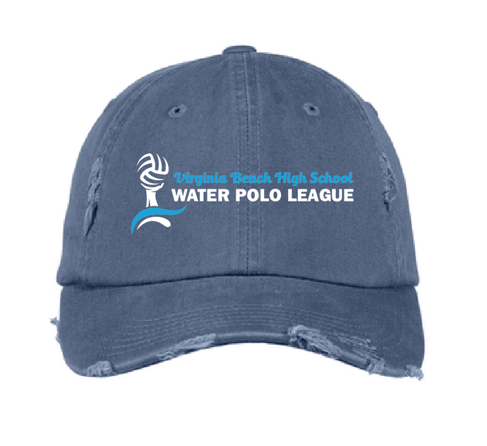 Distressed Cap / Scotland Blue / Virginia Beach High School Water Polo League