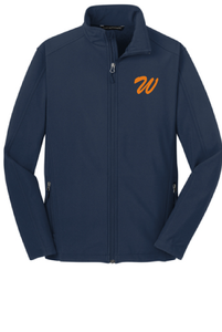 Core Soft Shell Jacket / Navy  / Wahoos Baseball