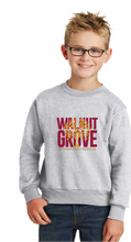 Core Fleece Crewneck Sweatshirt (Youth & Adult) / Ash / Walnut Grove Elementary School