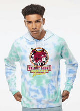 Tie-Dyed Fleece Hooded Sweatshirt / Lagoon Tie Dye / Walnut Grove Elementary School