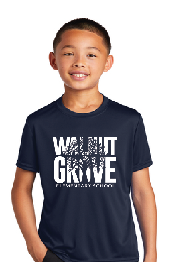 Performance Tee (Youth & Adult) / Navy / Walnut Grove Elementary School