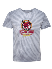 Cyclone Vat-Dyed Pinwheel Short Sleeve T-Shirt (Youth & Adult) / Silver / Walnut Grove Elementary School