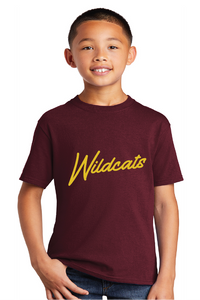 Core Cotton Tee (Youth & Adult) / Maroon / Walnut Grove Elementary School