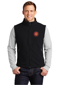 Fleece Vest / Black / Walnut Grove Elementary School Staff