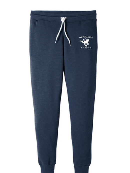 Unisex Joggers / Heather Navy / Wings of Hope