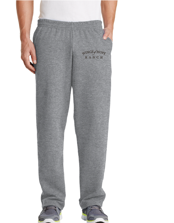 Core Fleece Sweatpant with Pockets / Athletic Heather / Wings of Hope