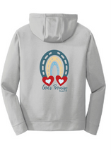 Performance Fleece Pullover Hooded Sweatshirt / Silver / Wings of Hope