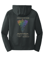 Performance Fleece Hooded Sweatshirt / Black / Grassfield High School Band / Color Guard