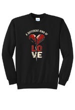 Fleece Crewneck Sweatshirt / Black / Grassfield High School Band / Percussion