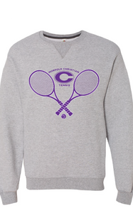 Sofspun Crewneck Sweatshirt / Athletic Heather / Norfolk Christian School Tennis
