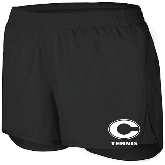 Women's Wayfarer Shorts / Black / Norfolk Christian School Tennis