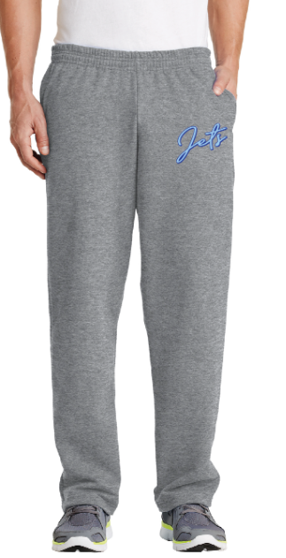 Fleece Sweatpants with Pockets / Athletic Heather / Corporate Landing Middle School Boys Basketball