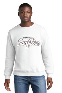Core Fleece Crewneck Sweatshirt / White / Great Neck Swifties