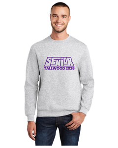 Fleece Crewneck Sweatshirt / Ash Grey / Tallwood High School Class of 2026