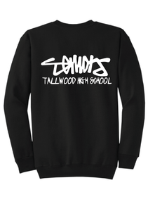 Fleece Crewneck Sweatshirt / Black / Tallwood High School Class of 2026