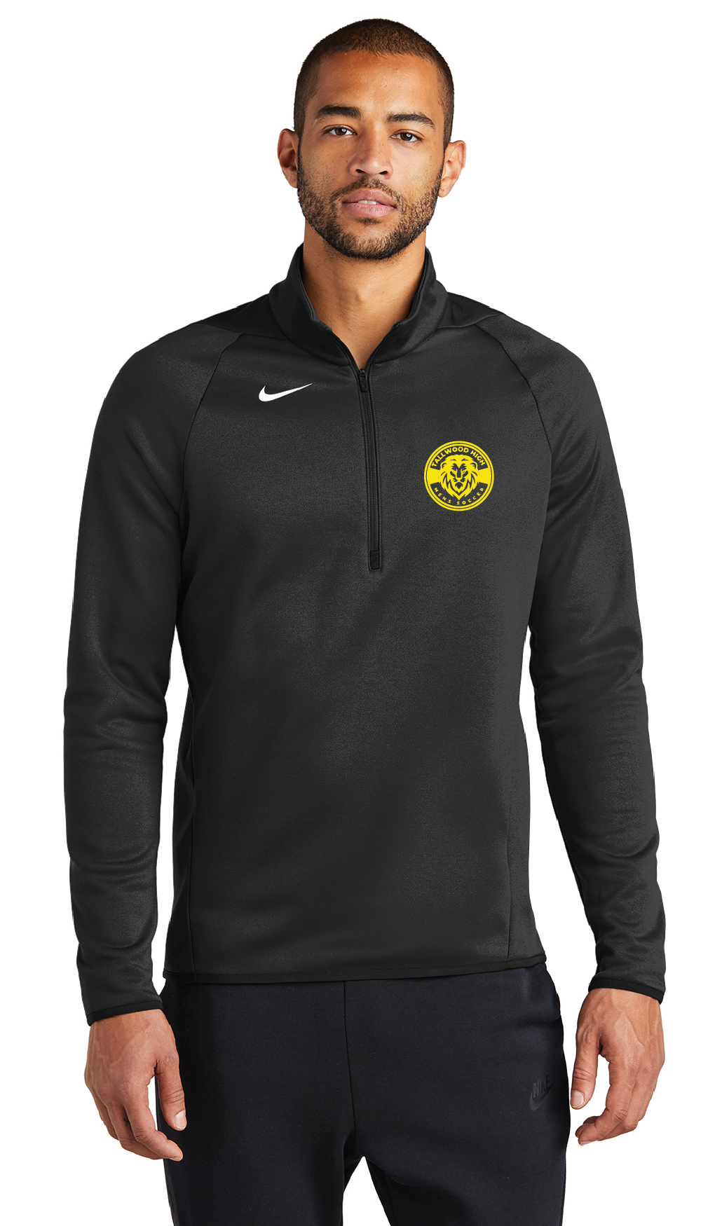 Nike Therma-FIT 1/4-Zip Fleece / Black / Tallwood High School Boys Soccer