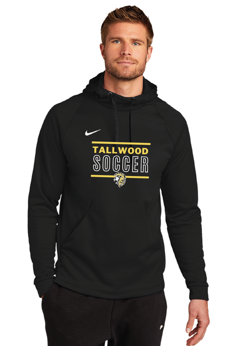Nike Therma-FIT Pullover Fleece Hoodie / Black / Tallwood High School Boys Soccer