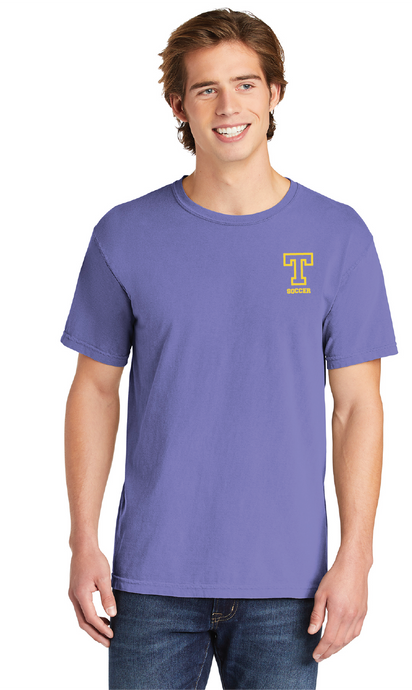 Heavyweight Ring Spun Tee / Violet / Tallwood High School Boys Soccer